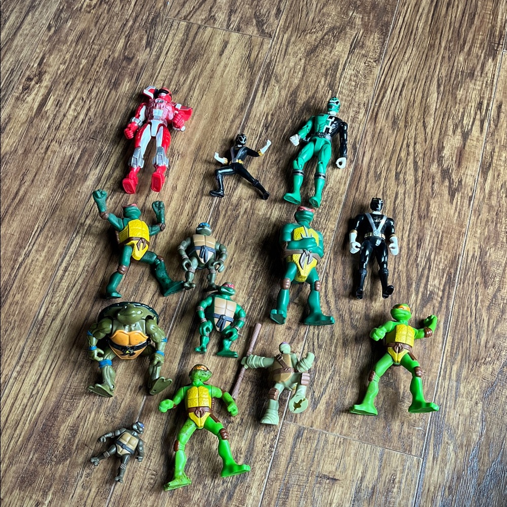 Teenage Mutant Ninja Turtles Assorted Action Figure Lot
